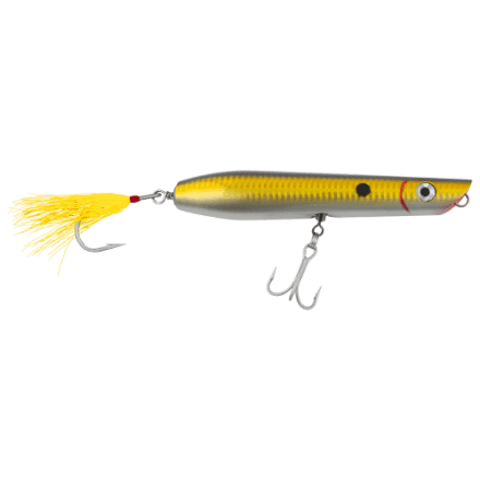 basswood fishing lures Nomad Tackle Ultimate Bass Bundle Pop and slash the Tsunami Timber Lure Pencil Popper to imitate fleeing baitfish Nomad Tackle Hardbait Lures Essentials