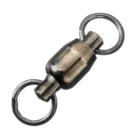 Ocean Cat Dual Spinning Ball Bearing Swivels – Saltwater Fishing Snap Swivels, Pack Of 10