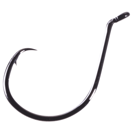 Gamakatsu Big Cat Circle Hooks – Choose Size – NS Black High Carbon Steel – Freshwater/Saltwater For Bass Catfish