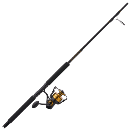 boat spinning rod and reel combo KastKing Rekon Saltwater Fishing  Rod & Reel for Saltwater Fishing 7'6''/ Fast-Medium Heavy/4000 Reel-2pcs anodized aluminum Tsunami Rigged N' Ready Surf