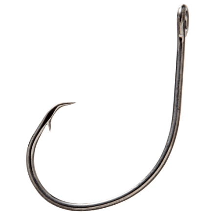 chrome lazer point circle fish hooks Eagle Claw Lazer Sharp L197 Circle Sea Offset Circle Hook