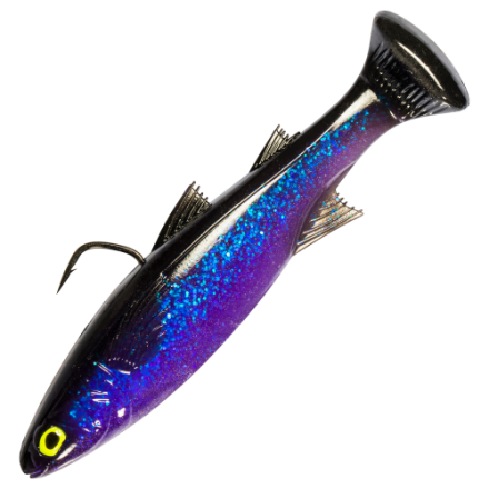 Leurre Souple Savage Gear 4D Line Thru Pike – Swimbait 110 Cm Pour Brochet, Avec Hameçons