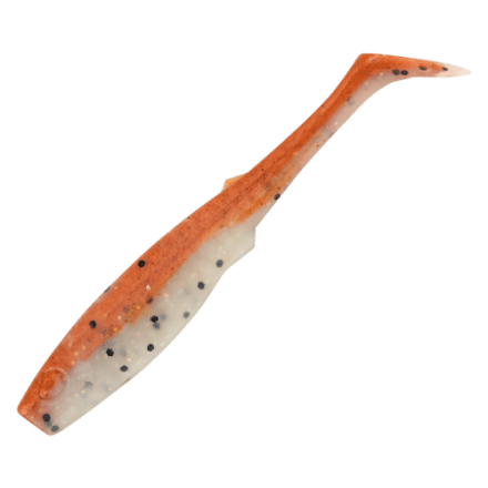 Berkley Gulp! Saltwater Swimming Mullet – Glow/Orange, 6 Inch (15cm) Soft Bait - View #3