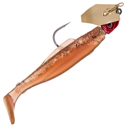 Strike King Redfish Magic Spinnerbait Acqua Salata – Esca Con Lama Oro 24k, Gancio Oversize