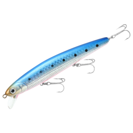 Lucky Craft Flash Minnow 80SP JDM - 1081 Plasma Wakasagi - Esca Galleggiante Neutra 5.3g