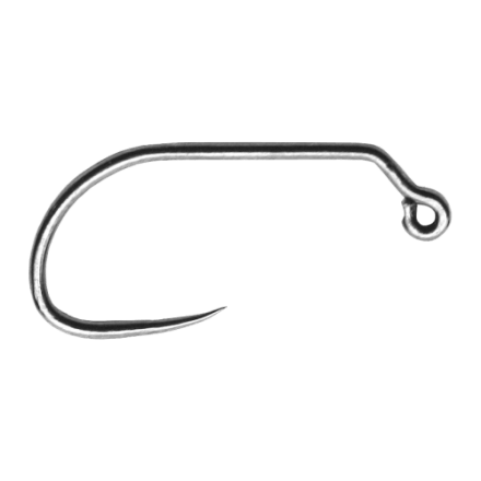 barbless fishing hooks california PL-41B Plugging Single Medium Wire Designed with a 50 degree downward facing eye Panther Martin Inline Spinner -