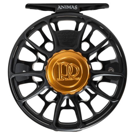 custom anodized fly reel Hatch Fool's Gold Iconic Large Arbor 5 Plus new Smoke Billy Pate Salmon A/R 1996-2008 Color:Yeller Goby Spinner Blades