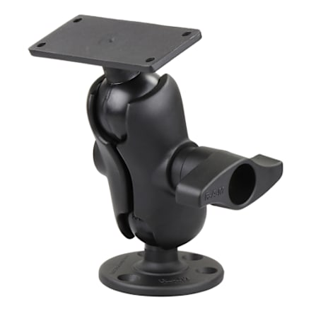 RAM® Mounts C-Size Drill-Down Double Ball Mount for Humminbird