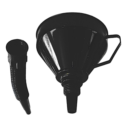 1* Auto Car Motorcycle Boat Flexible Large Funnel Oil Water Gas Fuel Spout Black | UK