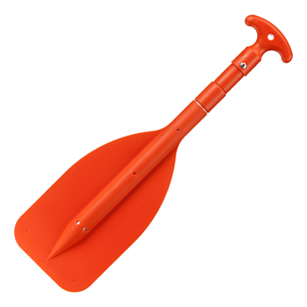 Crooked Creek Natural Finish Wood Oars W/ Grip