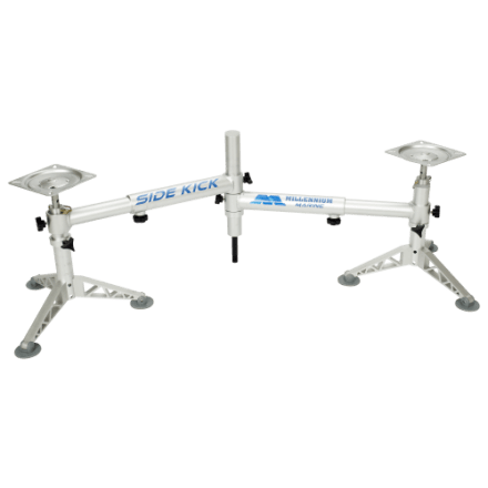 2 Millennium Pro-M-100 SW100 White Saltwater Boat Seats - Marine Fishing Chairs