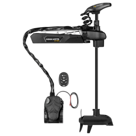 minn kota compatible fish finders Ulterra 112 Trolling Motor with Wireless Remote - Dual Spectrum CHIRP - 36V - 112LB 16 DSC Transducer Adapter Cable 1852068 Durable 7-Pin Transducer Adapter