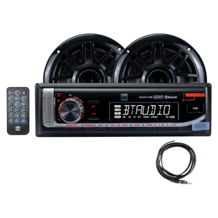 PYLE PLMRB38B Marine Stereo Receiver Power Amplifier User Guide