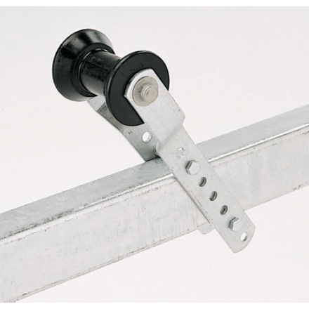 Heavy Duty Keel Rollers 2200 Lb Heavy Duty Adjustable Boat Trailer Support Bracket With Keel Rollers - 2204 Lbs Capacity Boat Trailer Keel Support