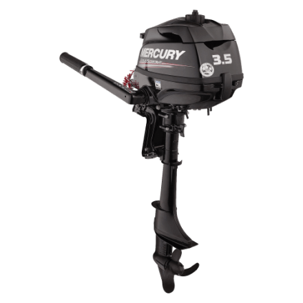 Mercury 2.5hp Tiller FourStroke Outboard Motor, 15'' Shaft | Bass