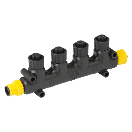 Prise (réceptacle) électrique Marinco 12V/24V Pour Bateau Bass Boat - Connexion étanche, Qualité Marine