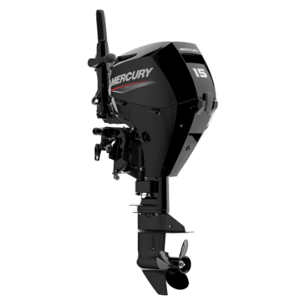 Mercury 5hp FourStroke Outboard Motor, 15" Shaft