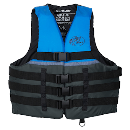 Bass Pro Shops Deluxe Mesh Fishing Life Vest for Adults
