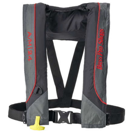 Bass Pro Shops AM24 Auto/Manual Inflatable Life Vest Mack's