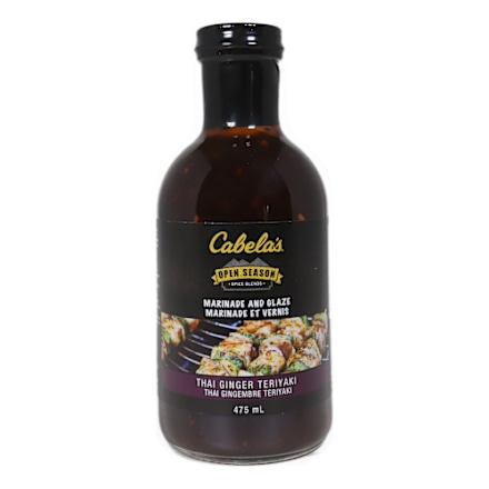 Cabela's Thai Ginger Teriyaki Marinade and Glaze
