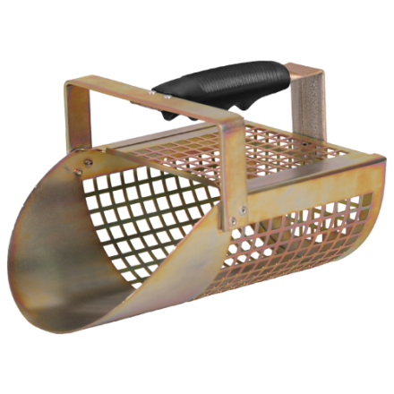Garrett Metal Sand Scoop - Padded Handle, Rugged Design For Metal Detecting & Beach Hunting