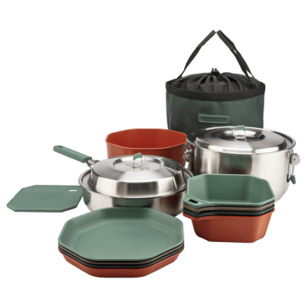GSI Outdoors Pioneer Camp Set Unisexe, Bleu, 4 Personnes
