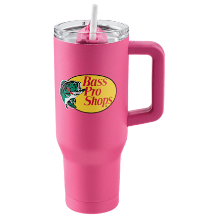 こっぷ Bass Pro Shops 40-oz. Mug with Slider Lid and Straw | Bass Pro