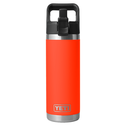 YETI Rambler 18-oz. Water Bottle with Color-Matched Straw Cap