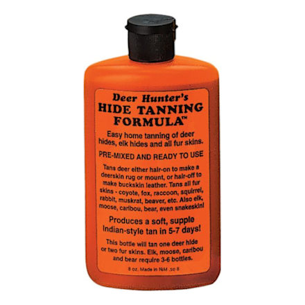 Trappers Hide & Fur Tanning Formula – 8 Oz, Deer Hunter's & Trapper's Kit, New Sale