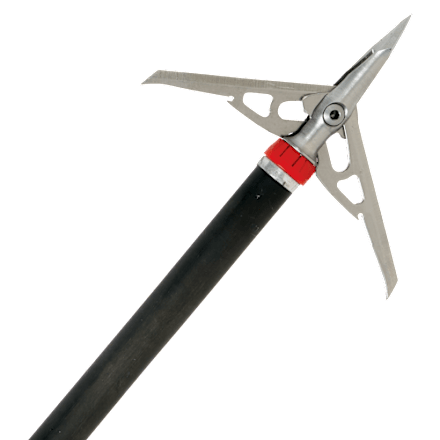 thumbnail image 2 of Rage Hypodermic 2-Blade Mechanical Broadheads – 100 Grain, 2-Inch Cut – 3 Pack (Model 39100) 2 of 3