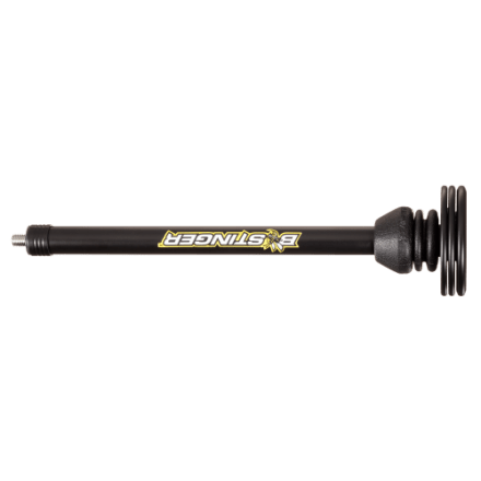 Stabilisateur Bee Stinger MicroHex Olive 8 Pouces - Pour Arc à Poulies