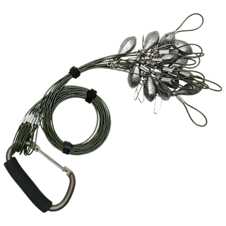 thumbnail image 2 of PVC Coated Steel Cable Texas Rig Decoy Anchor Kit - DIY Hunting Setup 2 of 5