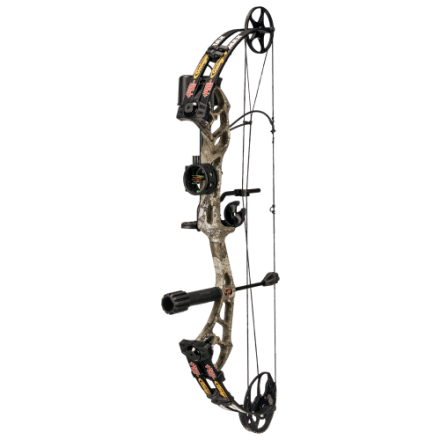 Pack Arc à poulie PSE DRIVE NXT PRO - Droitier / 60-70 lbs / Kryptek