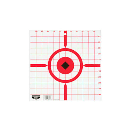 TARGETページ Small Single Bulls Eye Target - Baker Targets - Very Heavyweight Paper