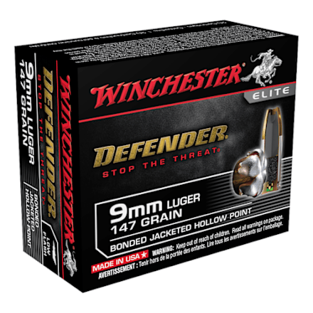 9×19mm CRITICAL DEFENSE パッケージ Hornady Critical Defense 9mm Luger 115 Grain Handgun Ammo