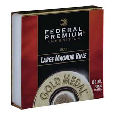 Federal Premium Gold Medal Match Large Rifle Primers | Mack's Prairie Wings