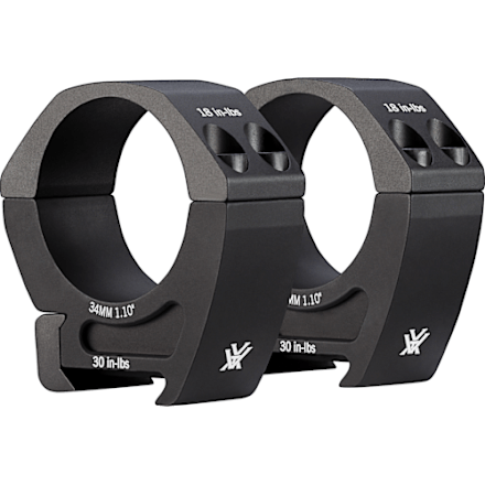 ブラック アルミ マウントリング Vortex Pro Series Scope Rings | Bass Pro Shops