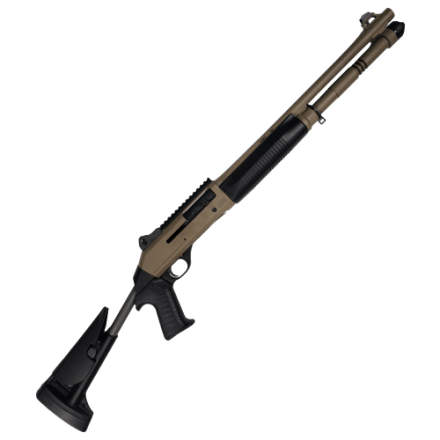 Benelli M4 Tactical Semi-Auto Shotgun with Pistol-Gripped Stock