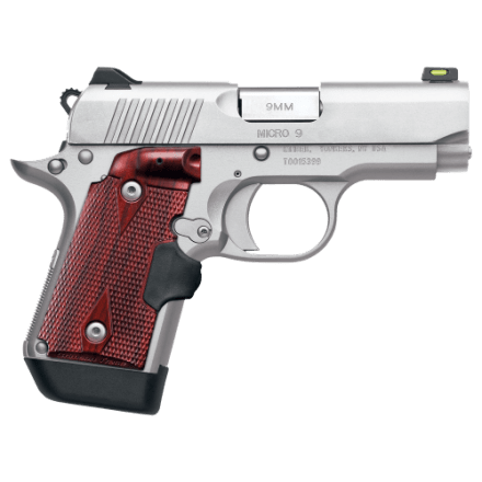 【P7564】Kimgunmo.9 Kimber Micro 9 ESV Semi-Auto Pistol with Gray Finish | Bass