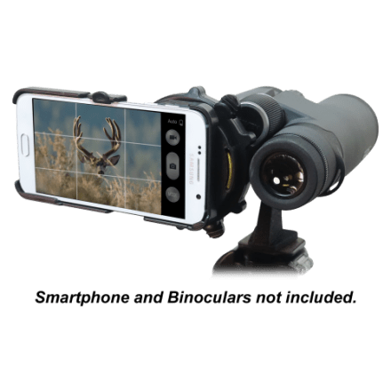 Carson HookUpz Adaptateur Smartphone Universel + Téléobjectif 6x Et Trépied - Digiscopie