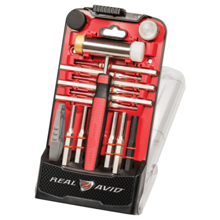 Wheeler Engineering Roll Pin Starter Punch Set – 9-Piece, Hardened Steel, Beveled Tips, Includes 1/16 To 5/16 Inch Sizes, Nylon Pouch