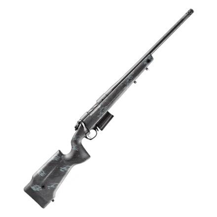 Bergara B-14 Crest Bolt-Action Rifle - 7mm PRC - 22" - Sniper Grey Cerakote - Monte Carlo Carbon Fiber