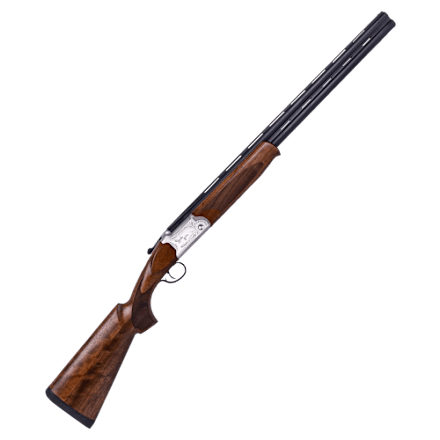 お値引きしました@ めちゃ重たい狩猟者の金属製彫刻 30センチ Savage Arms Stevens 555 Enhanced Laser-Engraved Over/Under Shotgun