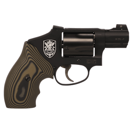 SMITH & WESSON リボルバー ブラック Smith Wesson 340, MP Double Action, Small Size Revolver, 357