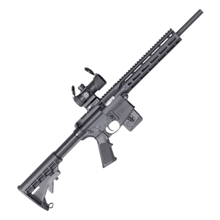 HK MP5 .22 LR Semi-Auto Rifle with Faux Suppressor/Barrel Shroud