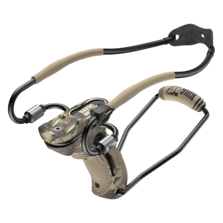 スリングショット　キングラット　ブラックウイドウ Barnett King Rat Black Widow Hunter Slingshot with Premium Diamond