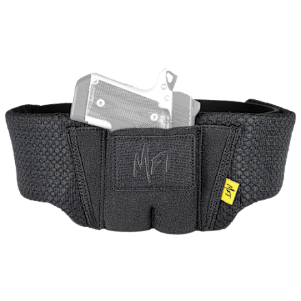 Depring Belly Band Holster For Concealed Carry – With Magazine Pouch – Ambidextrous
