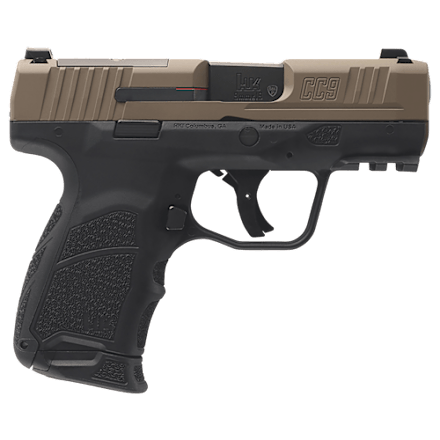HK CC9 Semi-Auto Pistol with Vortex Defender-CCW Micro Red Dot