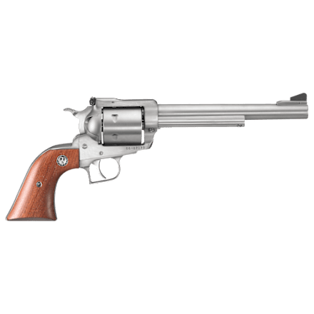 Ruger Super Blackhawk Single-Action Revolver with Unfluted