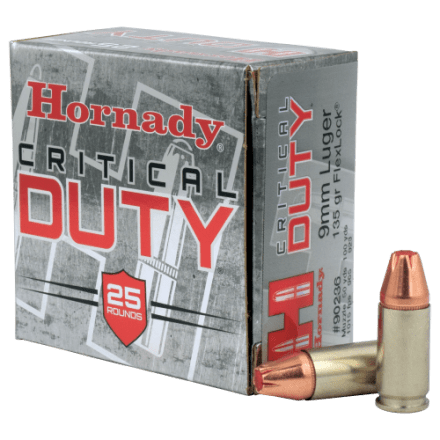 9×19mm CRITICAL DEFENSE パッケージ Hornady Critical Defense 9mm Luger 115 Grain Handgun Ammo